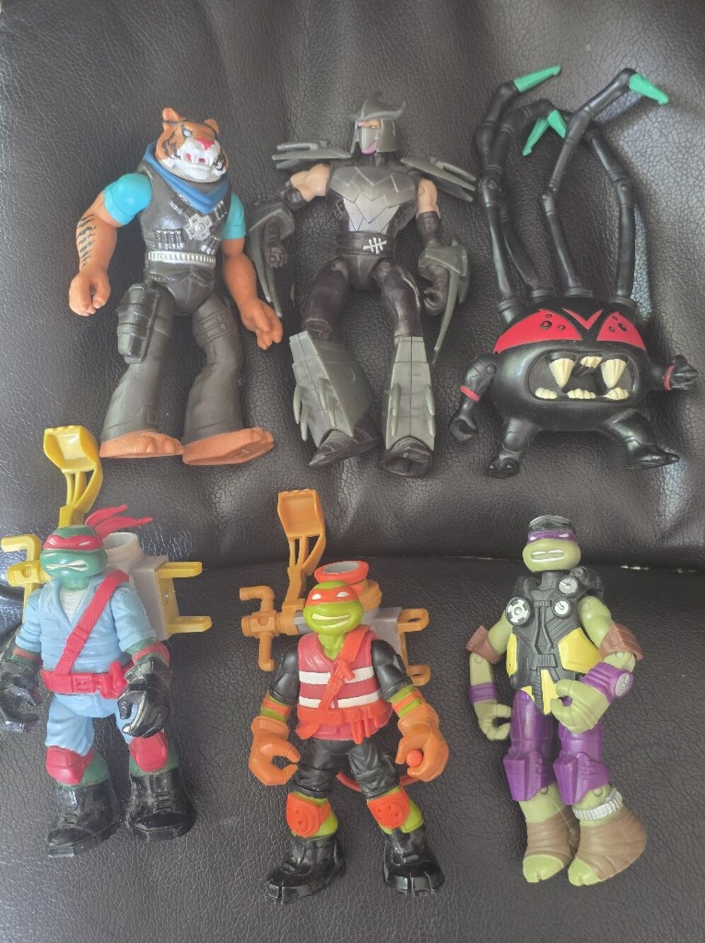 Teenage Mutant Ninja Turtles Mutagen Ooze Shredder Tiger Claw Bytez Lot Of 6